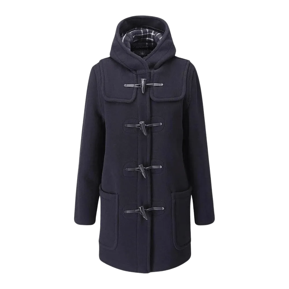 Gloverall Style 435 Duffle Coat in Navy Blue