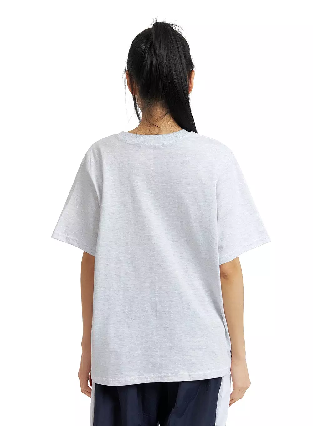 Graphic Lettering Oversized Tee CM407