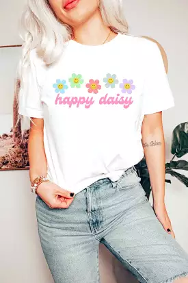 HAPPY DAISY GRAPHIC TEE