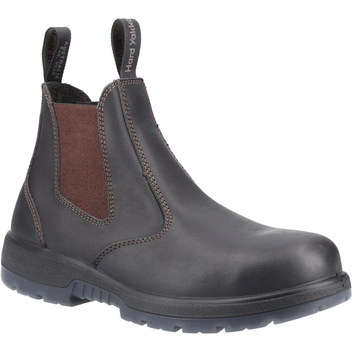 Hard Yakka Outback Safety Dealer Boot Brown