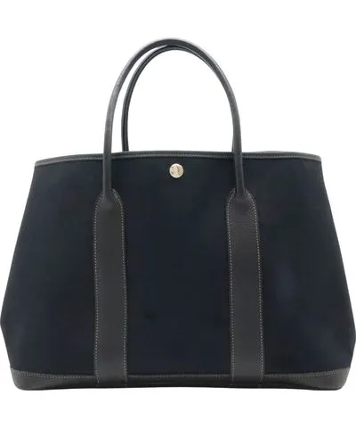 Hermès Garden Party Canvas Tote Bag