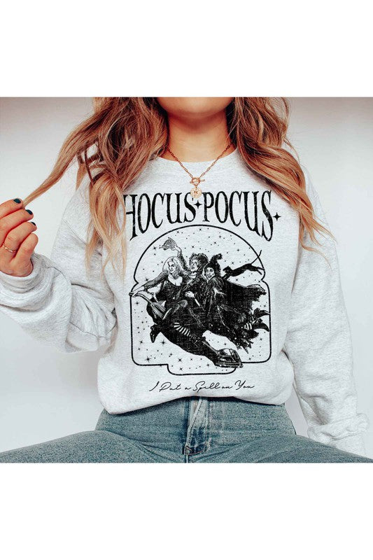 HOCUS POCUS HALLOWEEN GRAPHIC SWEATSHIRT