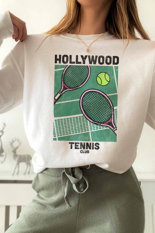 HOLLYWOOD TENNIS CLUB GRAPHIC SWEATSHIRT