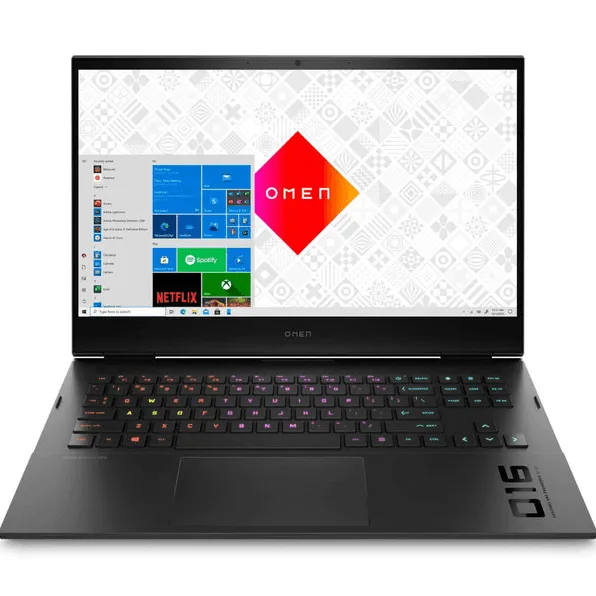 HP Omen 16-C0165AX  16 Gaming Laptop Ryzen 9-5900H 32GB RAM 1TB SSD RTX 3070 Win11Pro