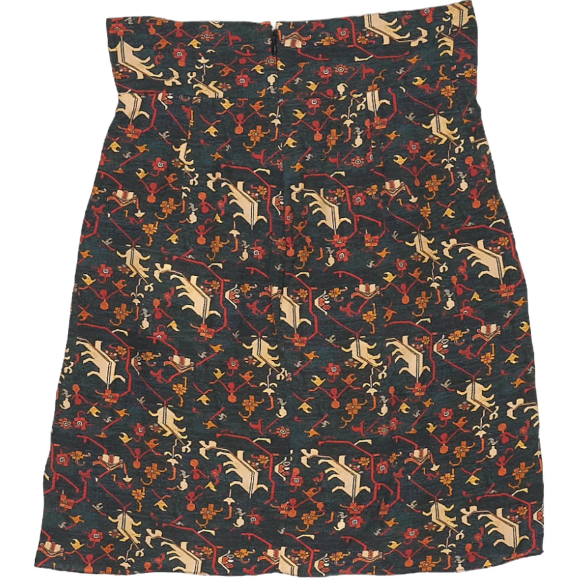 Isabel Marant Patterned Silk Skirt