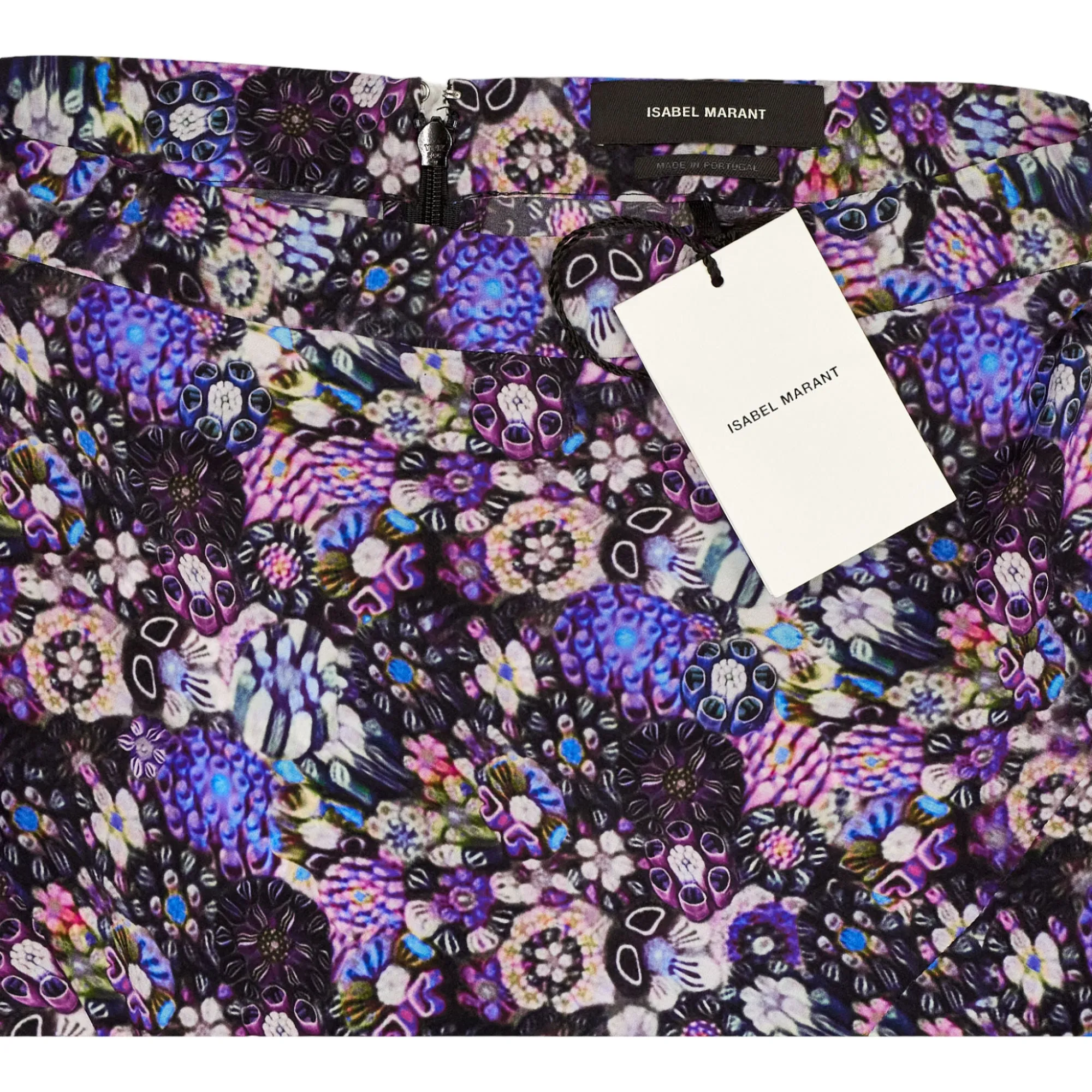 Isabel Marant Ultra Violet Sakura Skirt Floral Pattern