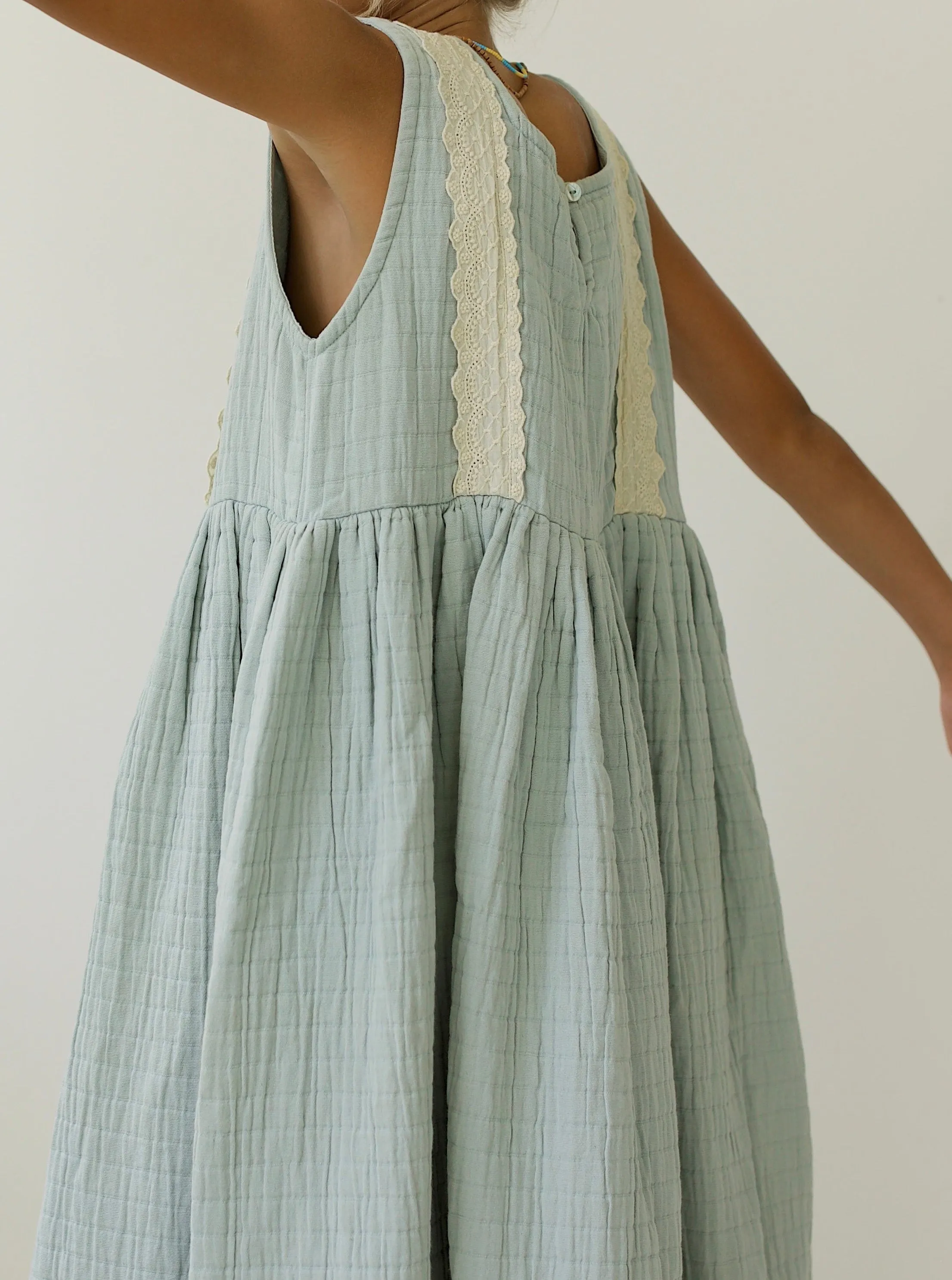 JAMILAH DRESS | DUCK EGG BLUE