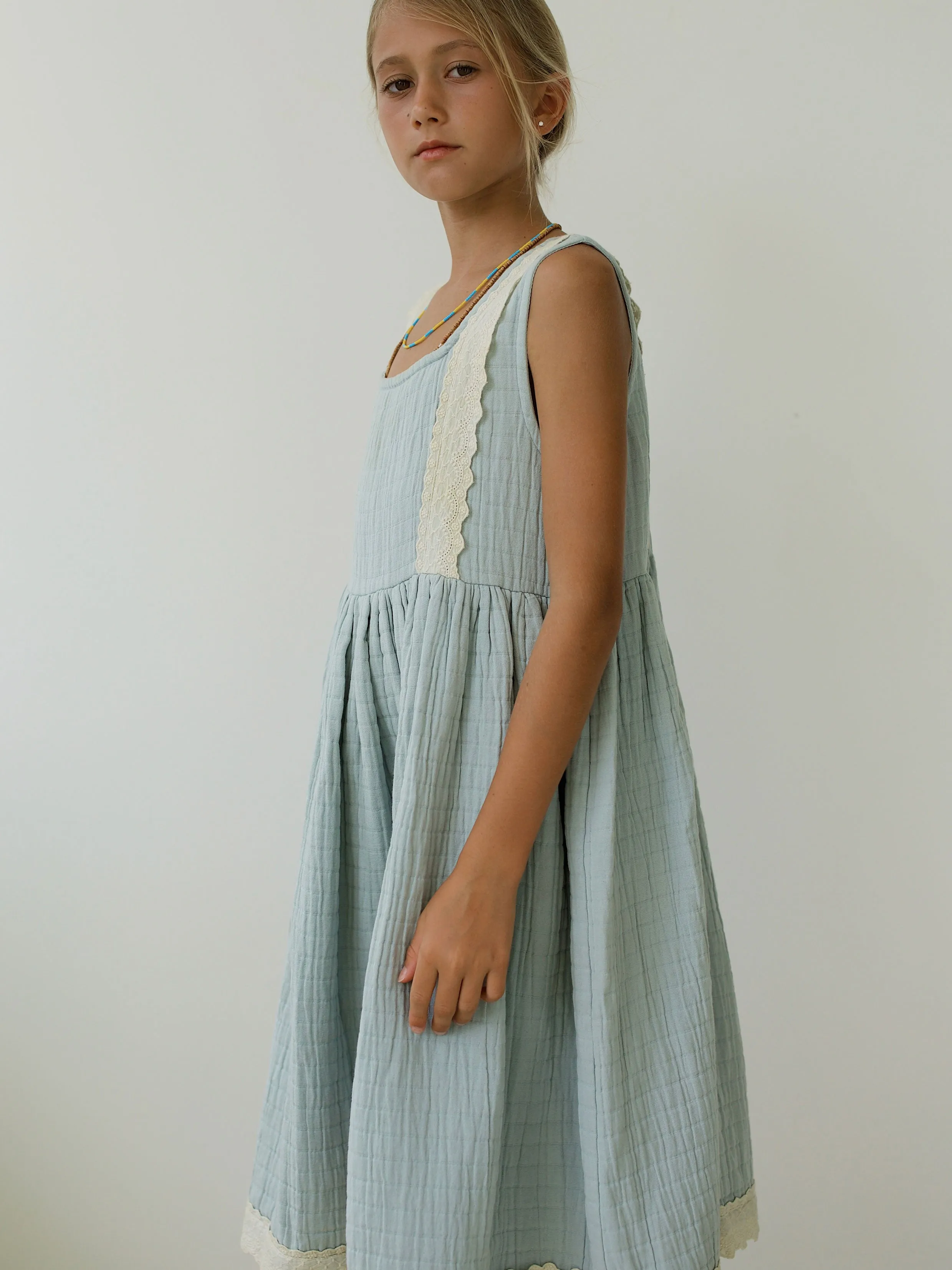 JAMILAH DRESS | DUCK EGG BLUE