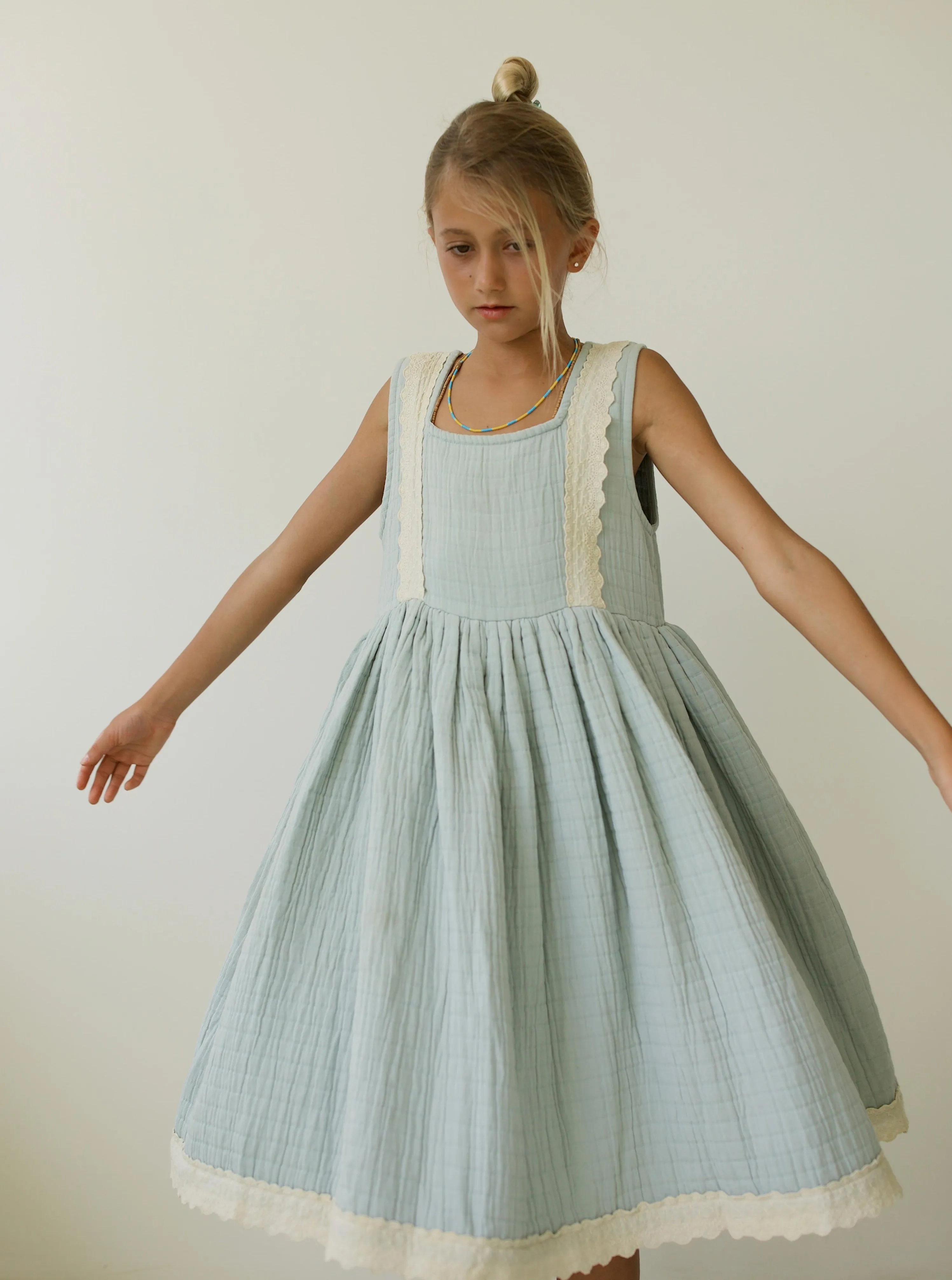 JAMILAH DRESS | DUCK EGG BLUE