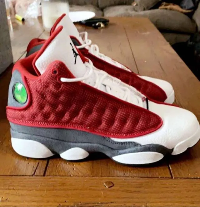 Jordan 13 retro gym red flint grey