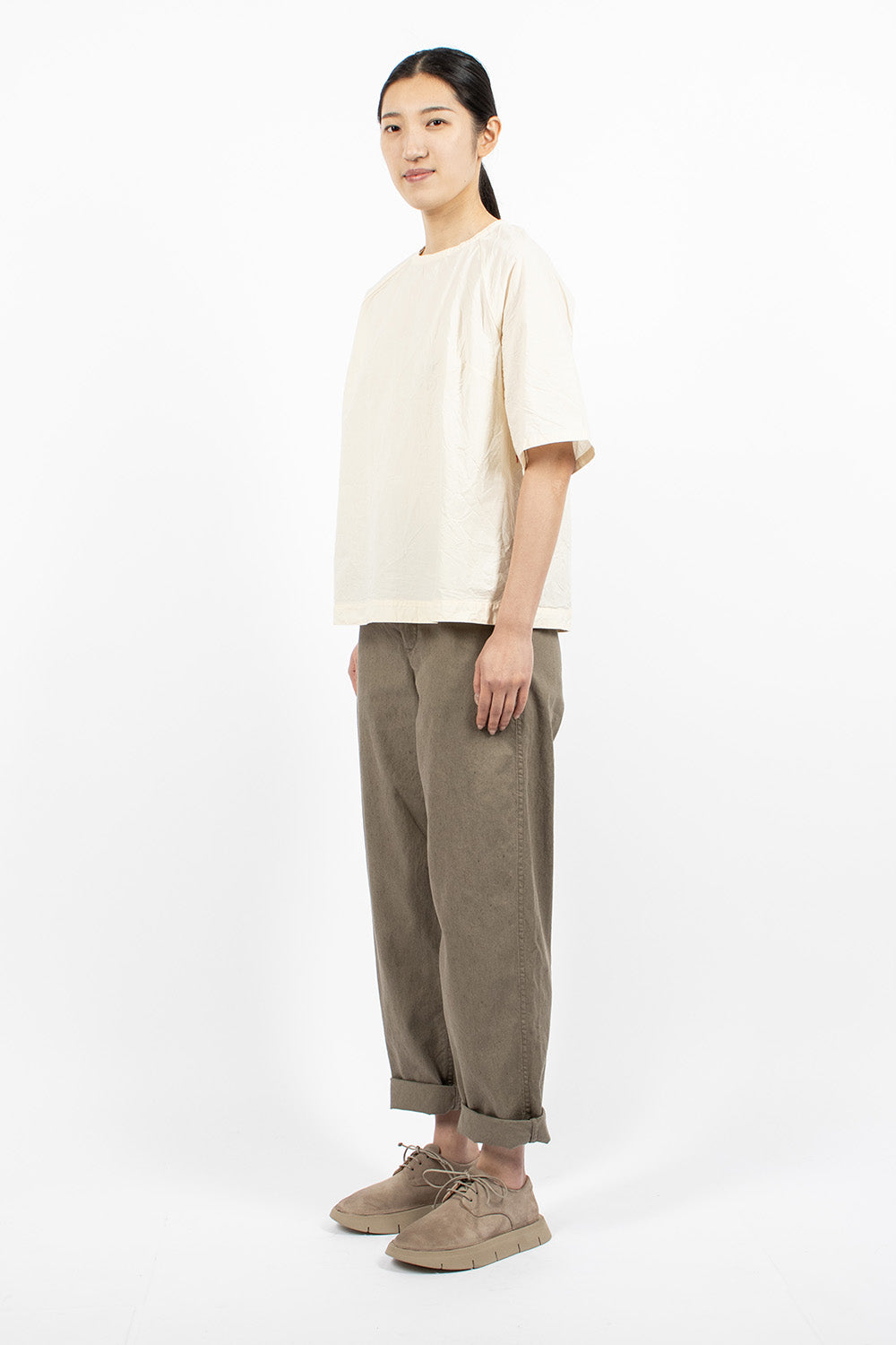 Jude Pant Khaki Linen