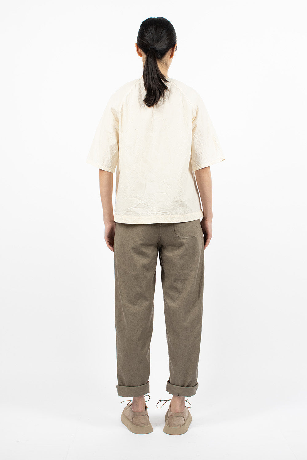 Jude Pant Khaki Linen