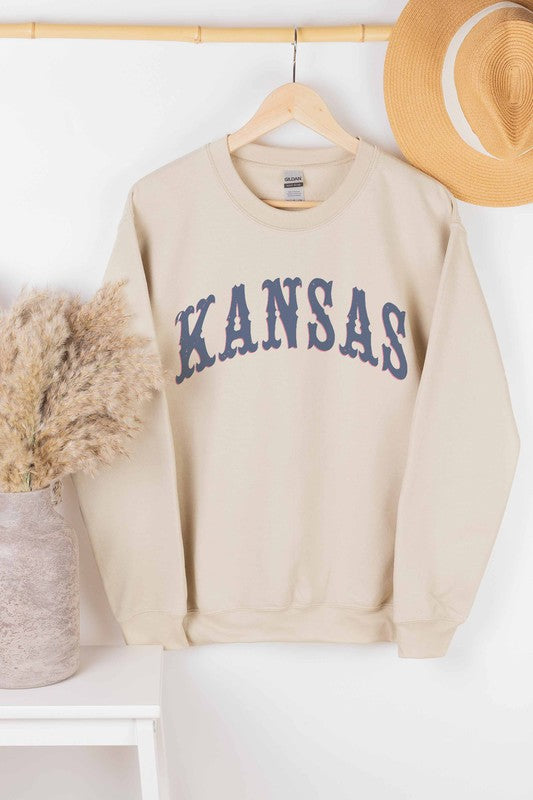 KANSAS GRAPHIC SWEATSHIRT