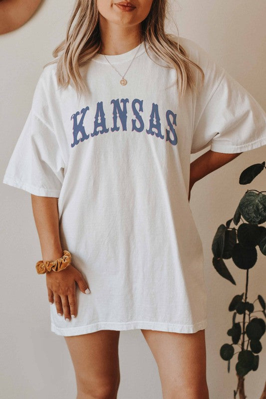 KANSAS GRAPHIC TEE PLUS SIZE