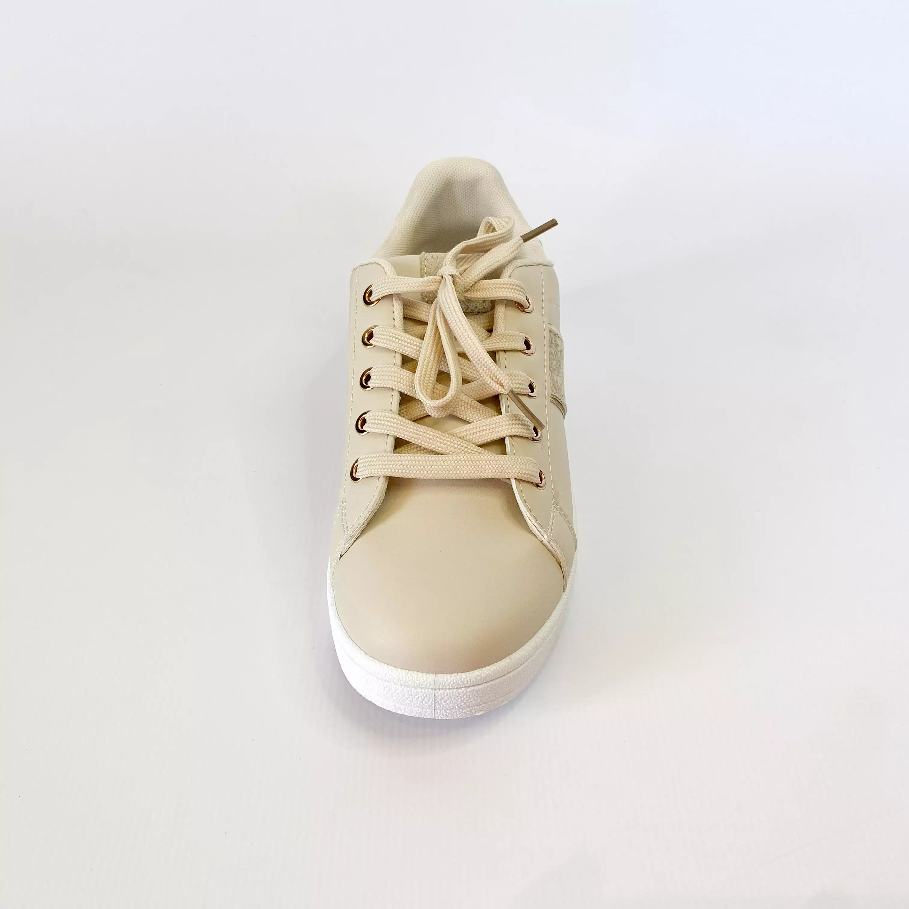 KG beige striped sneaker