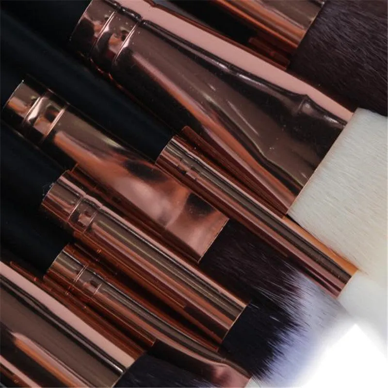 MAANGE 15Pcs Professional Makeup Brush Foundation Concealer Eye Shadows Powder Make Up Brushes Tools Cosmetic maquiage