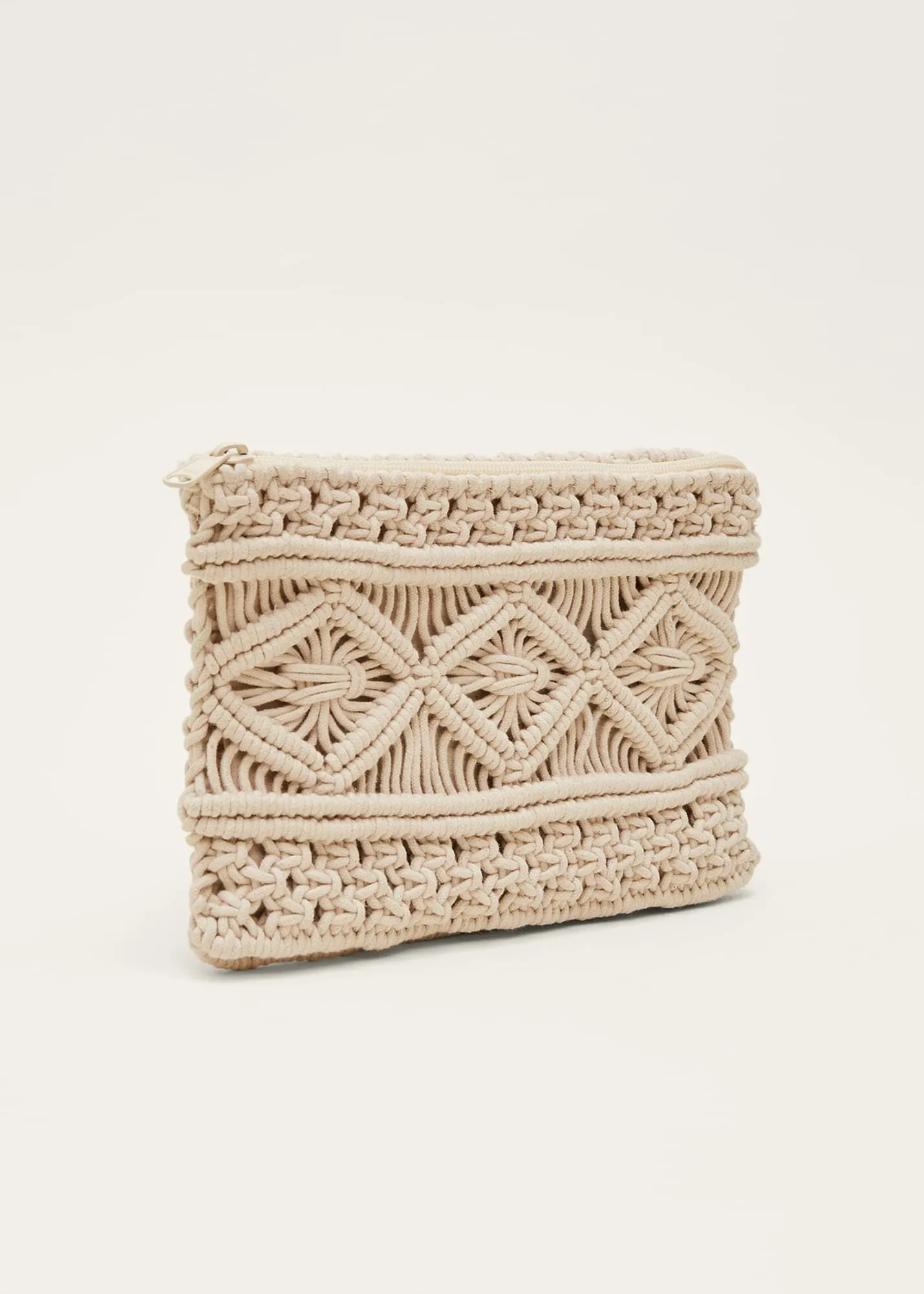 Macrame Clutch Bag