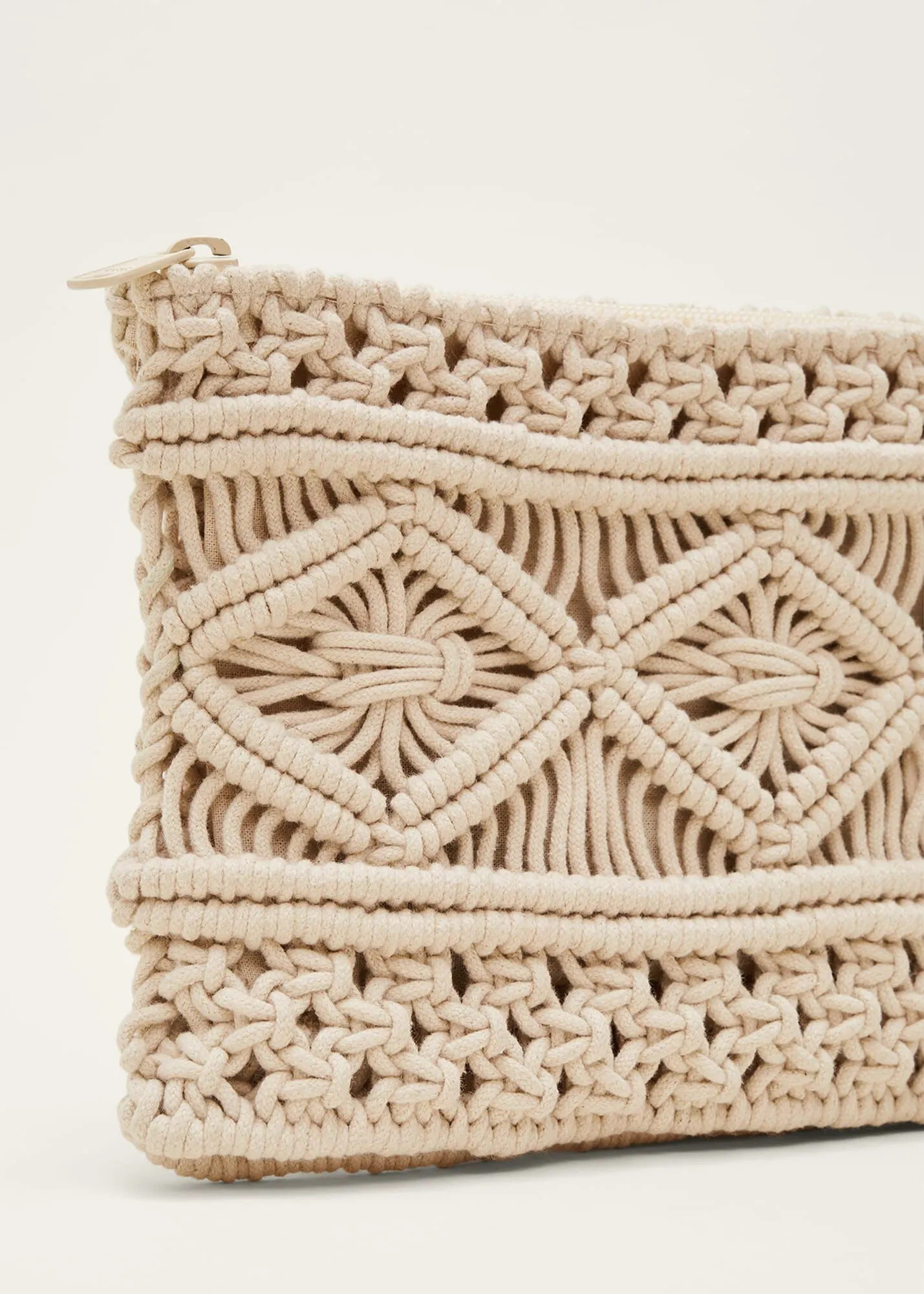 Macrame Clutch Bag