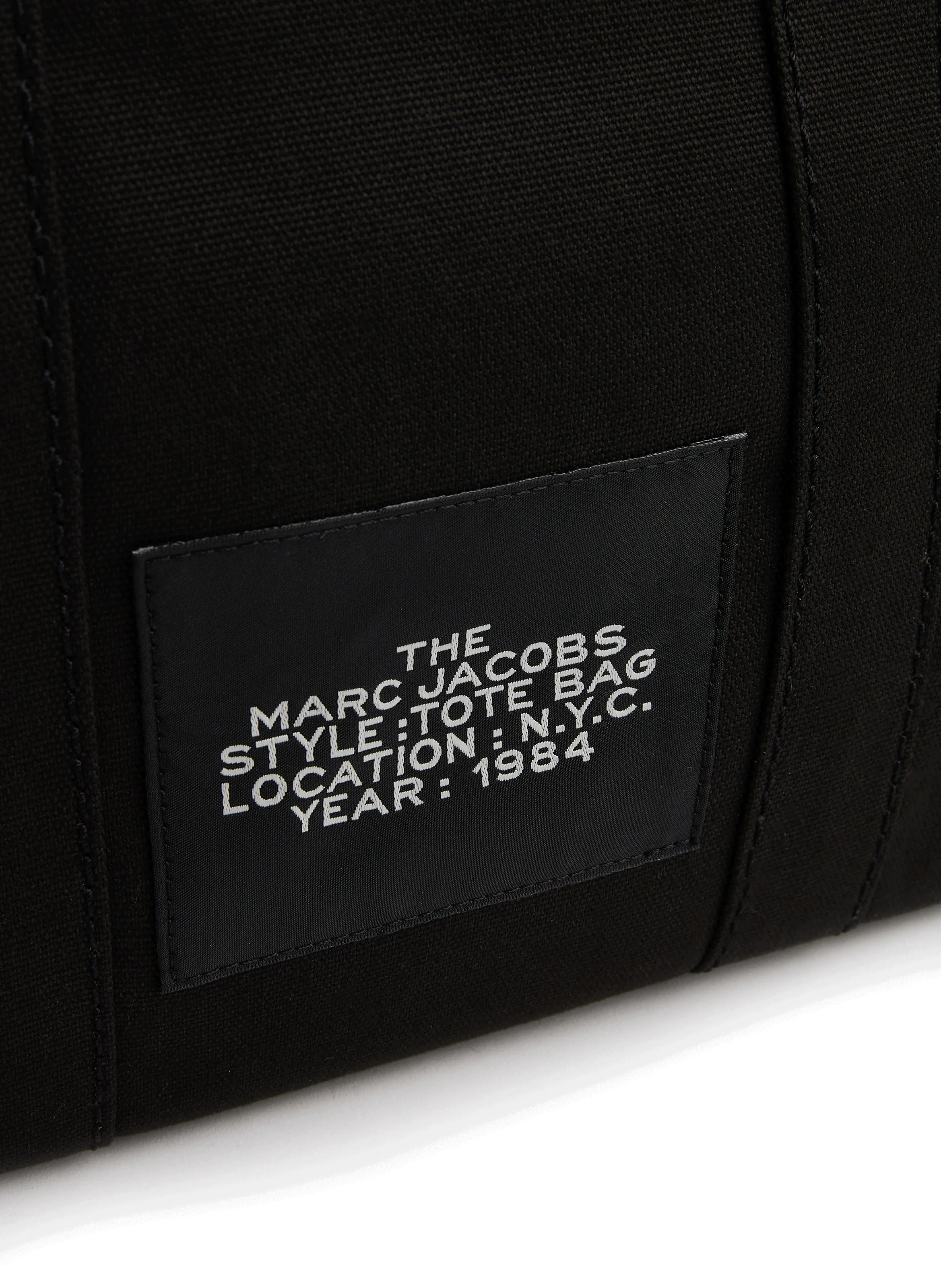 Marc jacobs  The The small canvas tote bag - Black