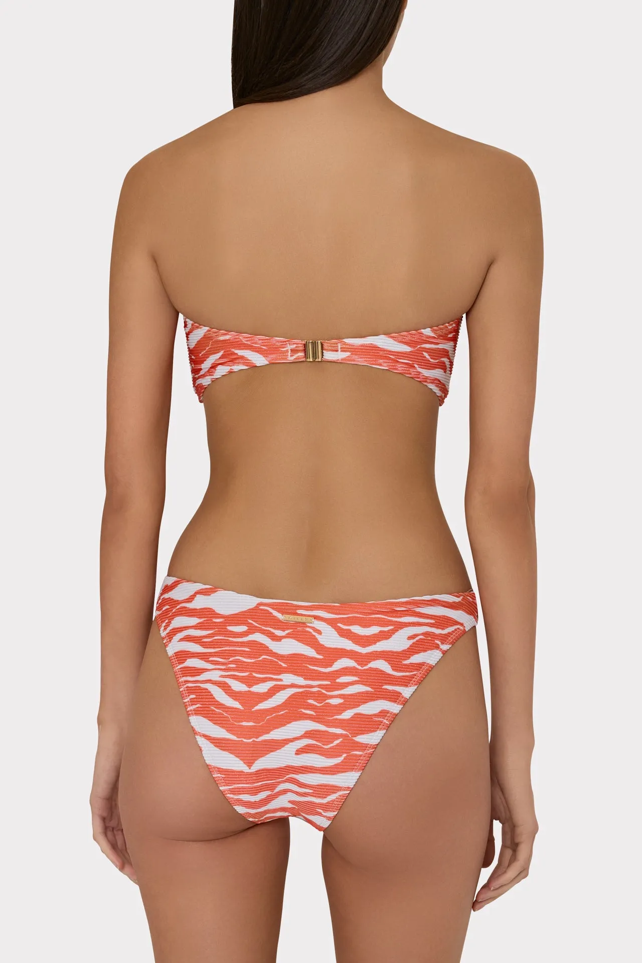 Margot Wild Stripes Bandeau Top