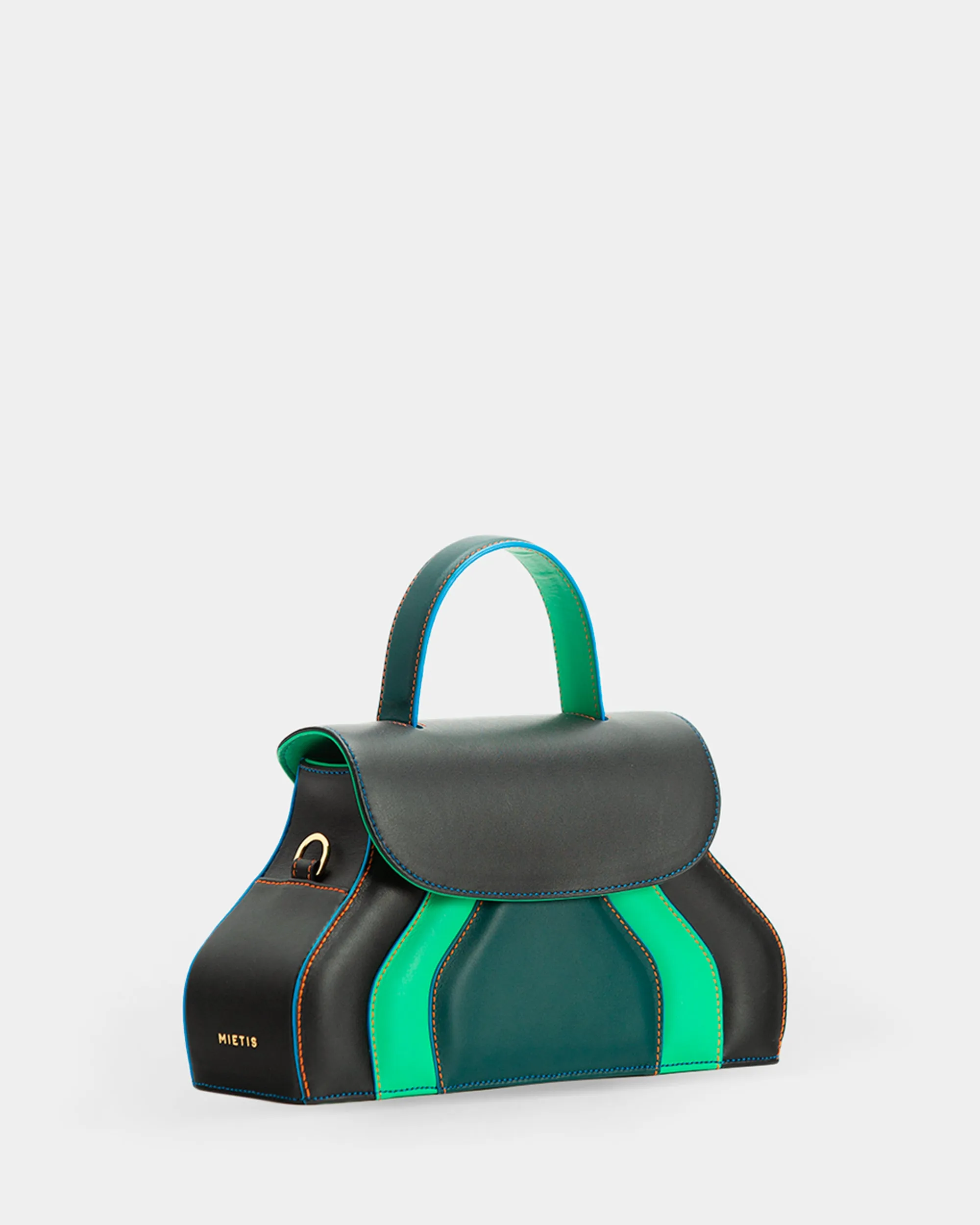 Marieta Padded Black / Green