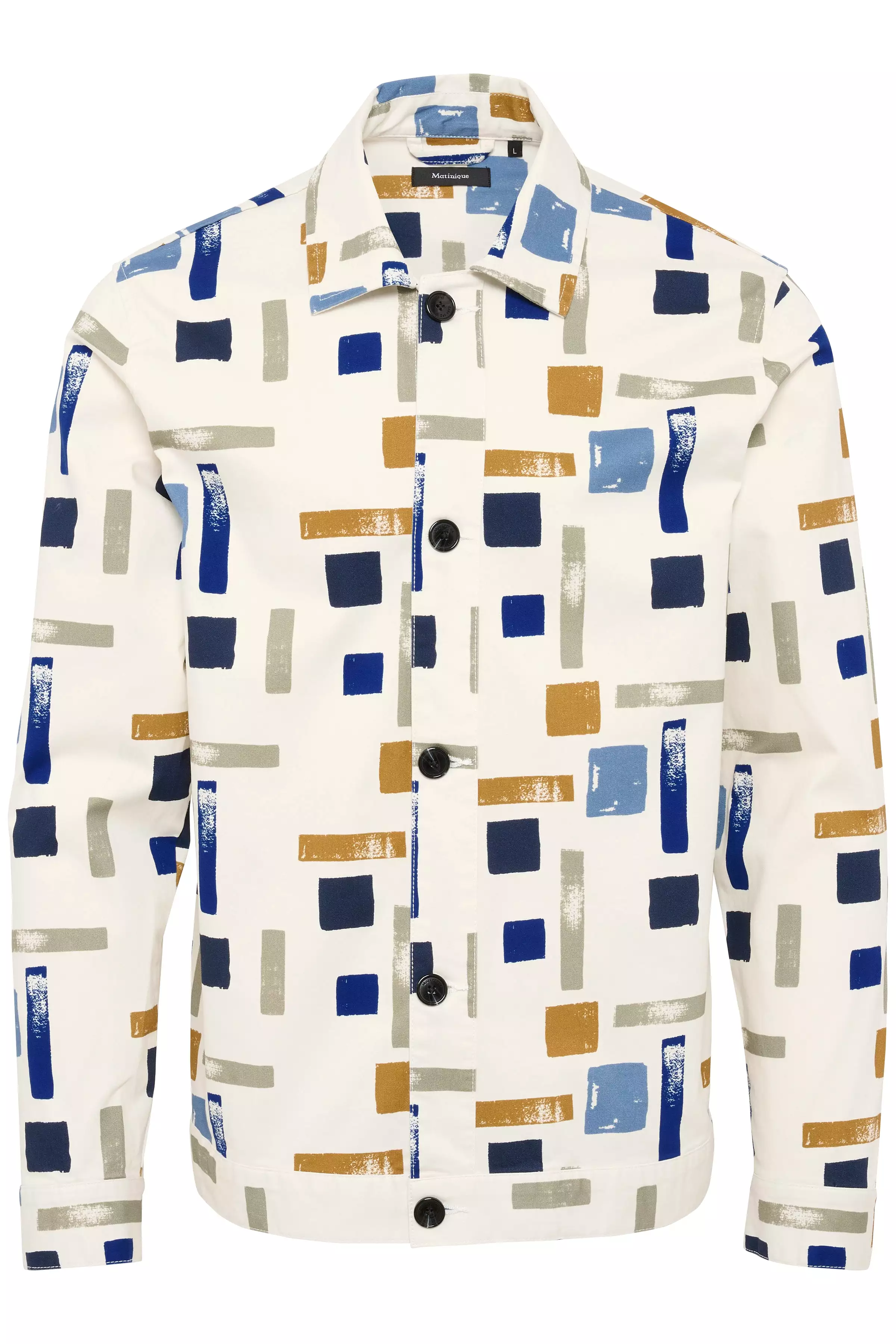 Matinique MAGrout Unique Print OverShirt/Off White - New HS24