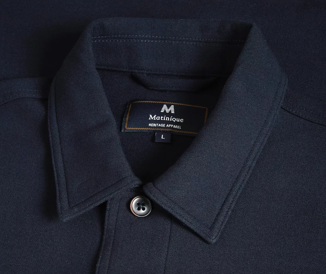 Matinique MAPelton Heritage OverShirt/Dark Navy - New SS24