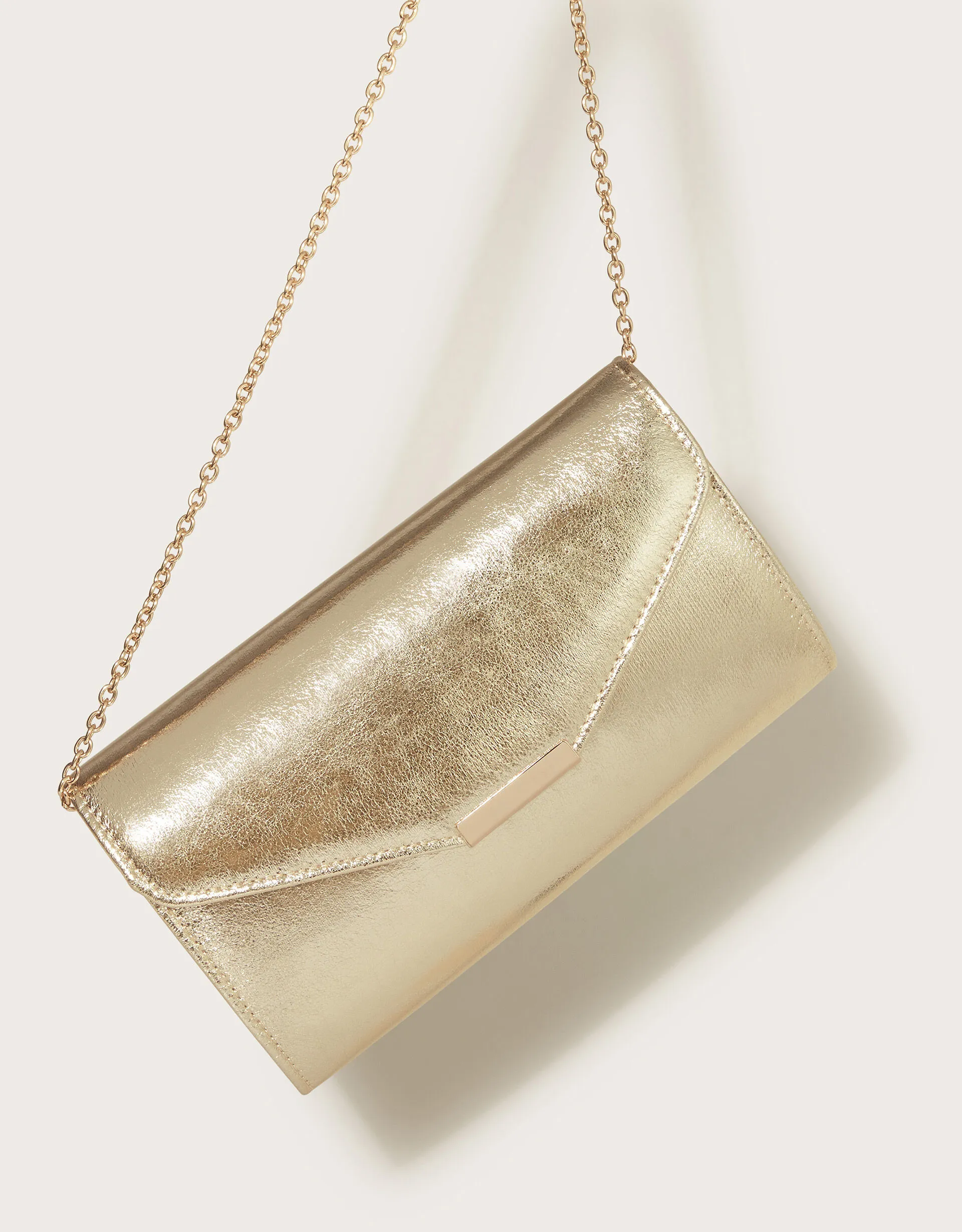 Metallic Clutch Bag