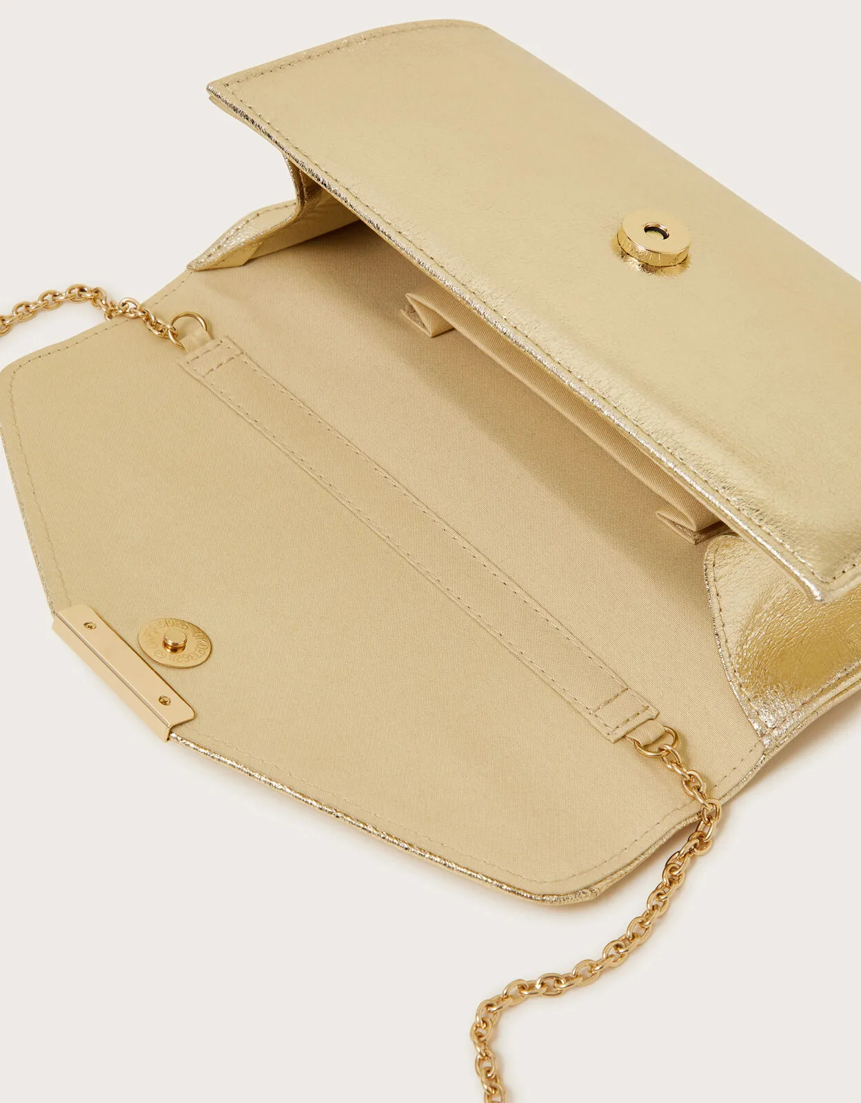 Metallic Clutch Bag