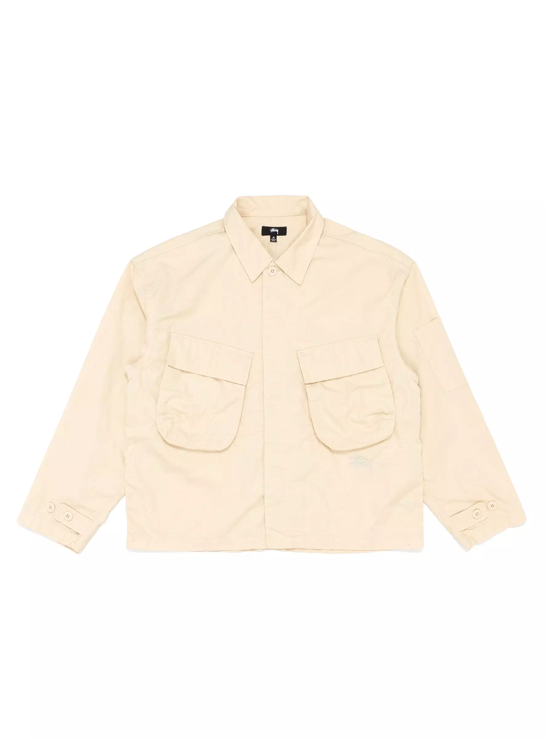 Military Overshirt Bone