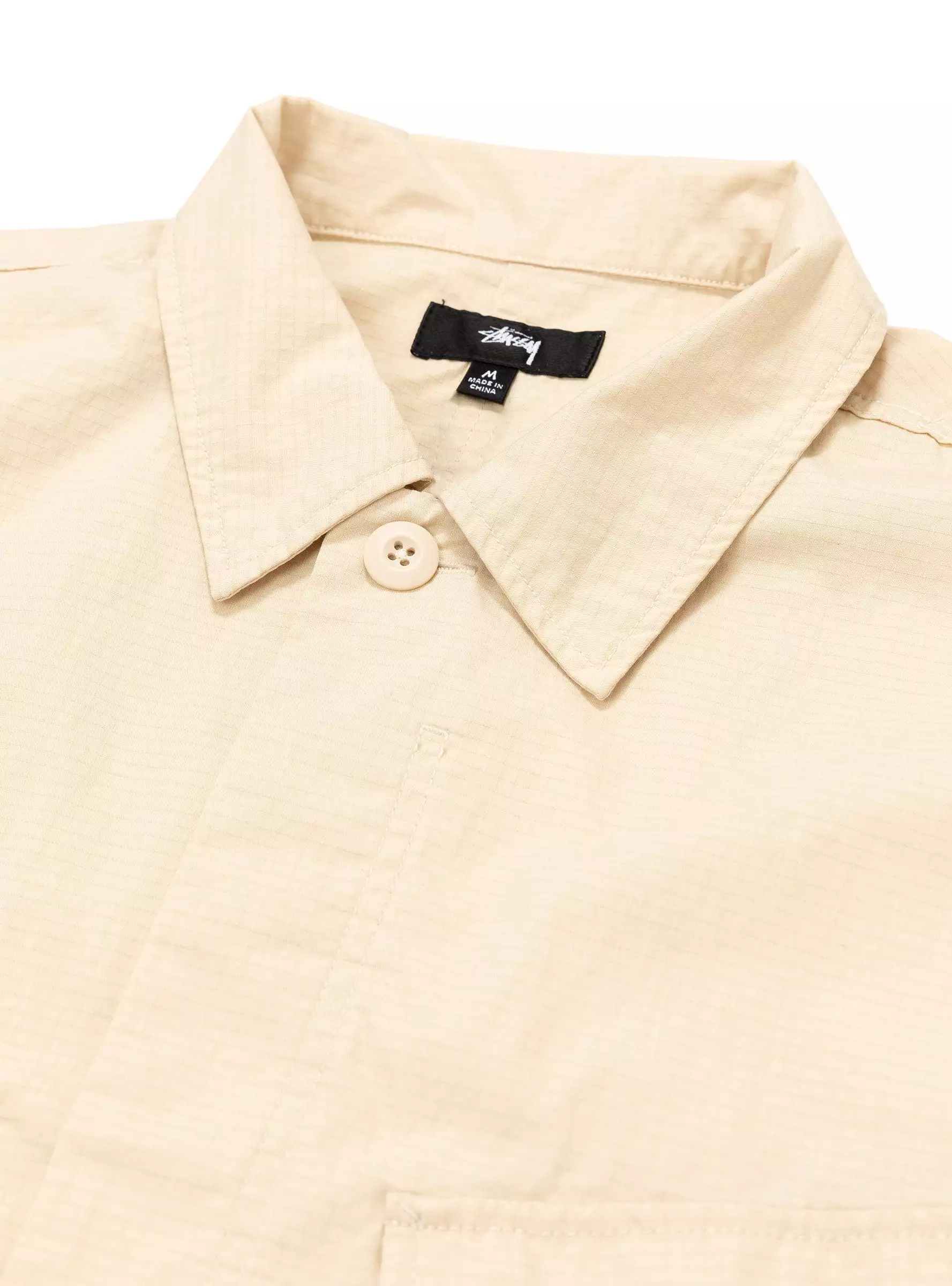 Military Overshirt Bone