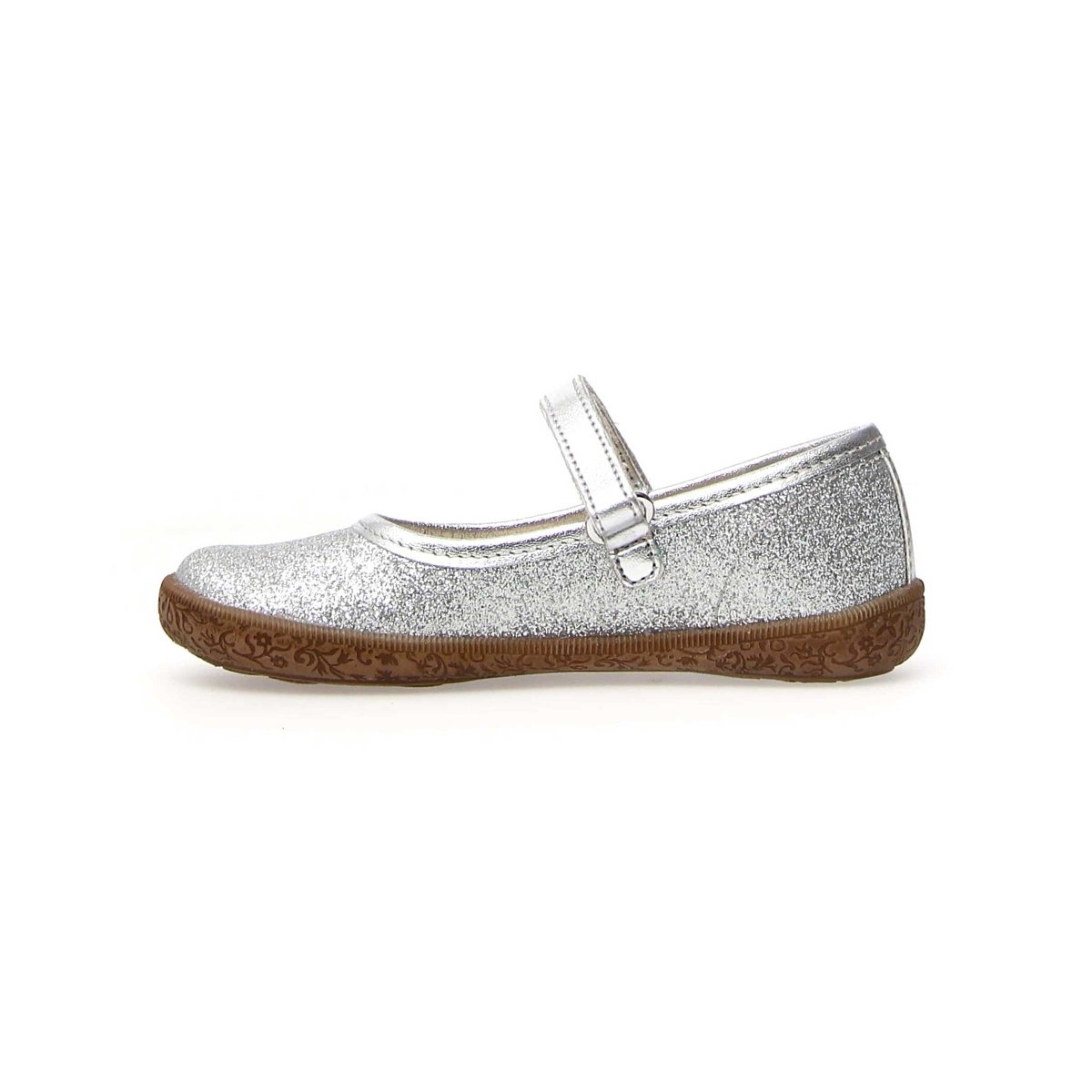 Naturino Girl's (Sizes 30-34) Pavia Silver Glitter