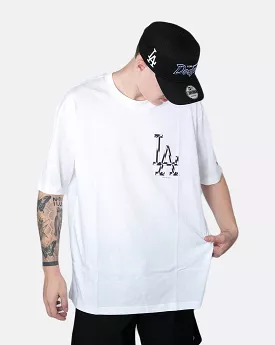 new era los angeles dodgers oversized tee