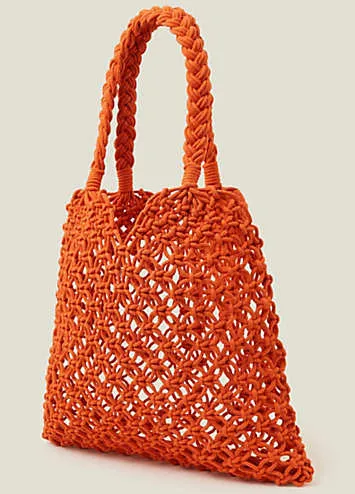 Open Weave Shopper Bag by Accessorize | Look Again