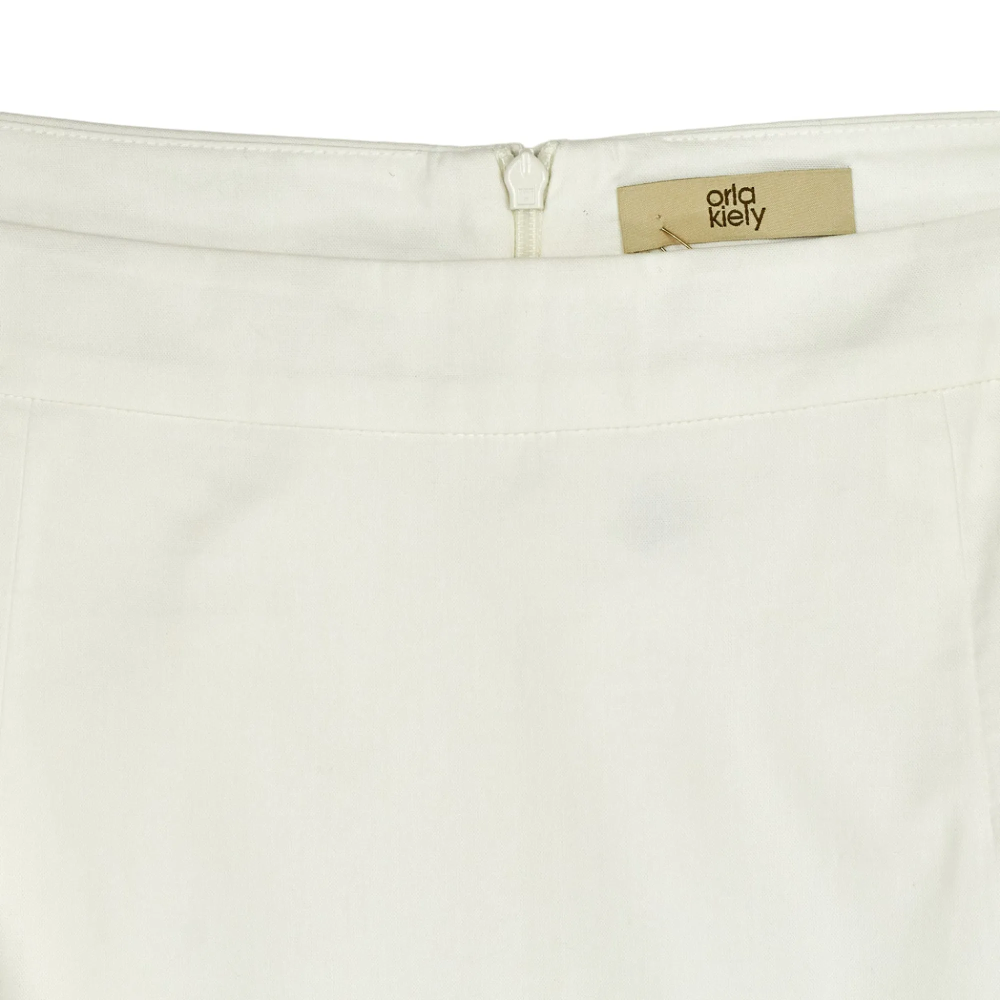 Orla Kiely Womens White Skirt