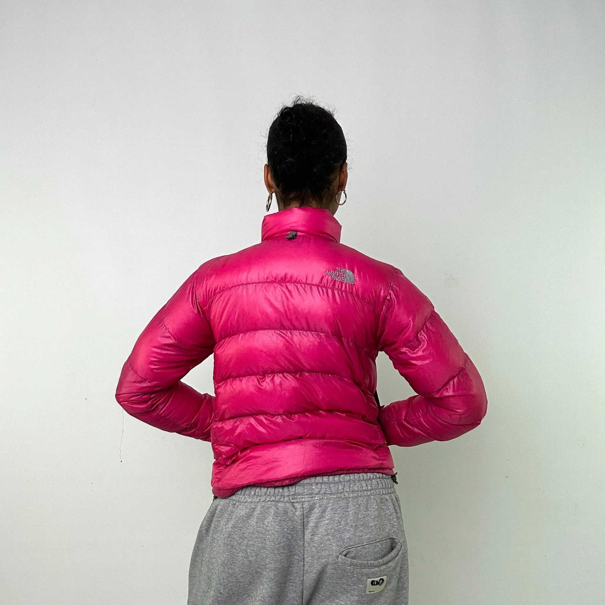 PINK 90S THE NORTH FACE SUMMIT SERIES PUFFER JACKET COAT (