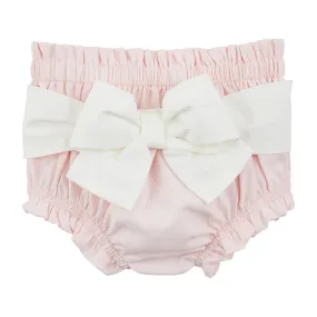 Pink Bow Diaper Cover