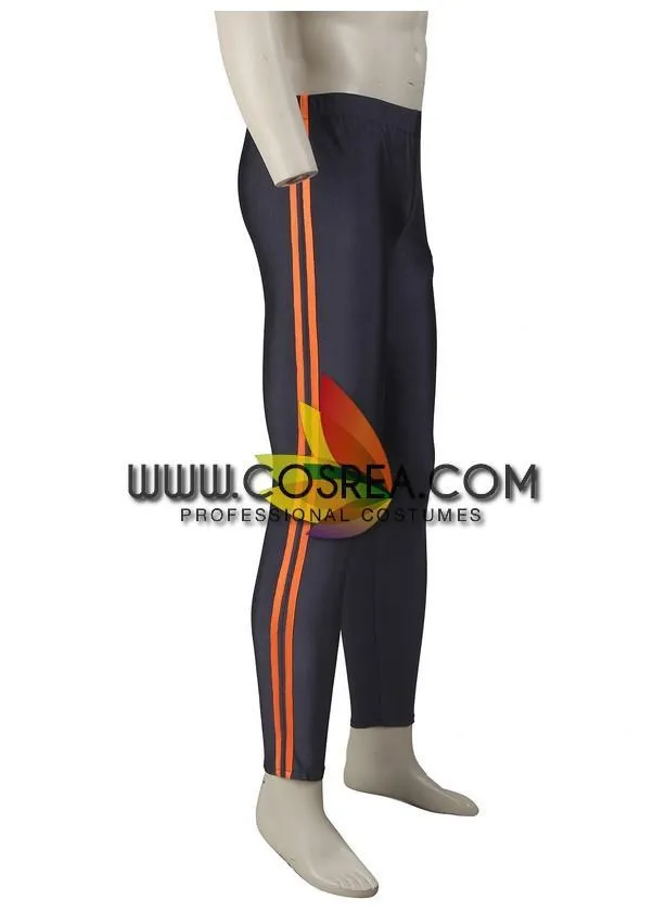 Pokemon Go Orange Male Trainer Cosplay Costume