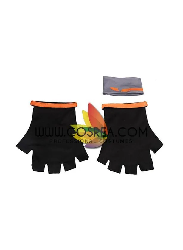 Pokemon Go Orange Male Trainer Cosplay Costume