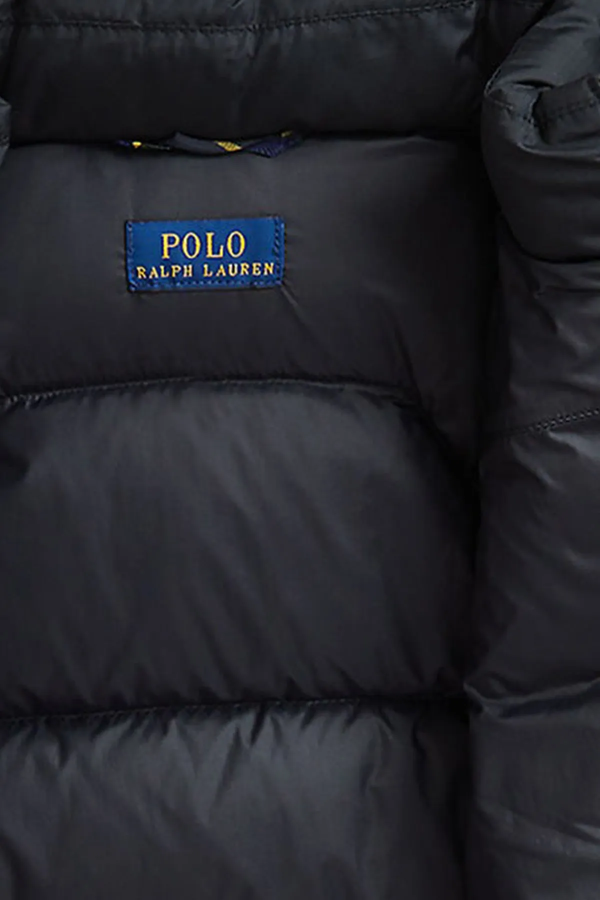 Polo Ralph Lauren Kids 6-7 Ya Unisex ocuk Kapüonlu Puffer Mont