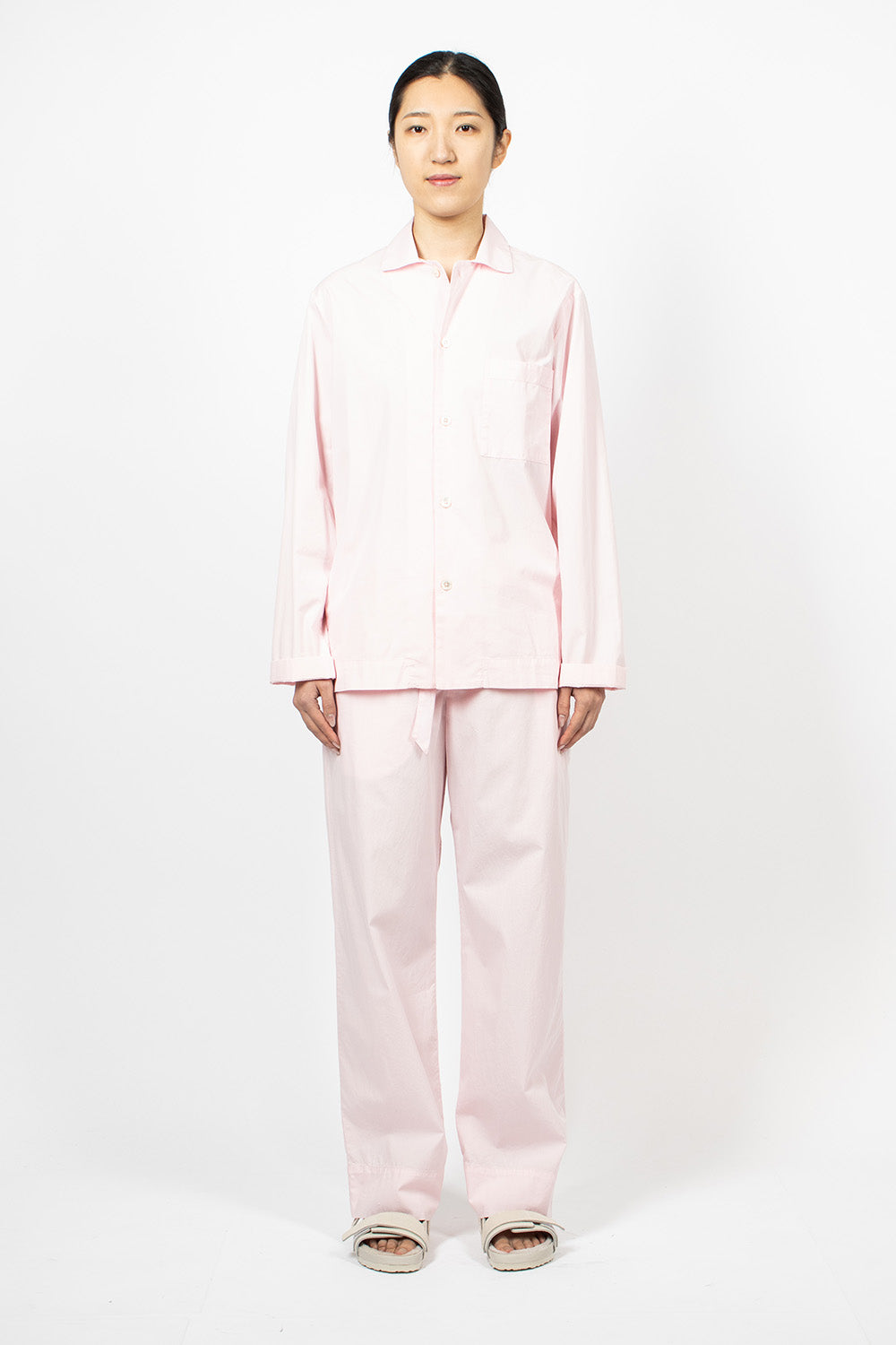 Poplin Pyjama Pants Soft Pink