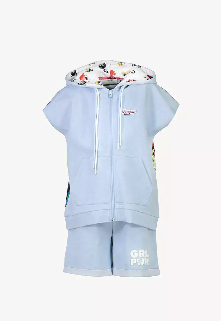 Powerpuff Girls Hoodie and Shorts Set