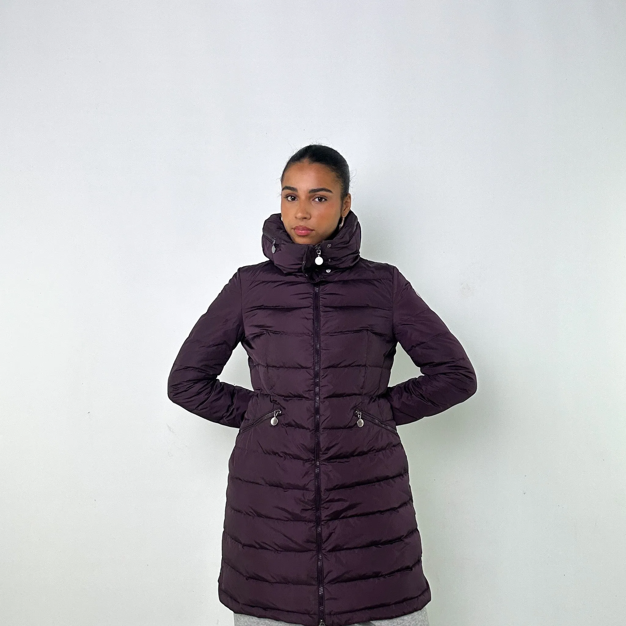 PURPLE Y2KS MONCLER FLAMME GIUBOTTO PUFFER JACKET COAT (