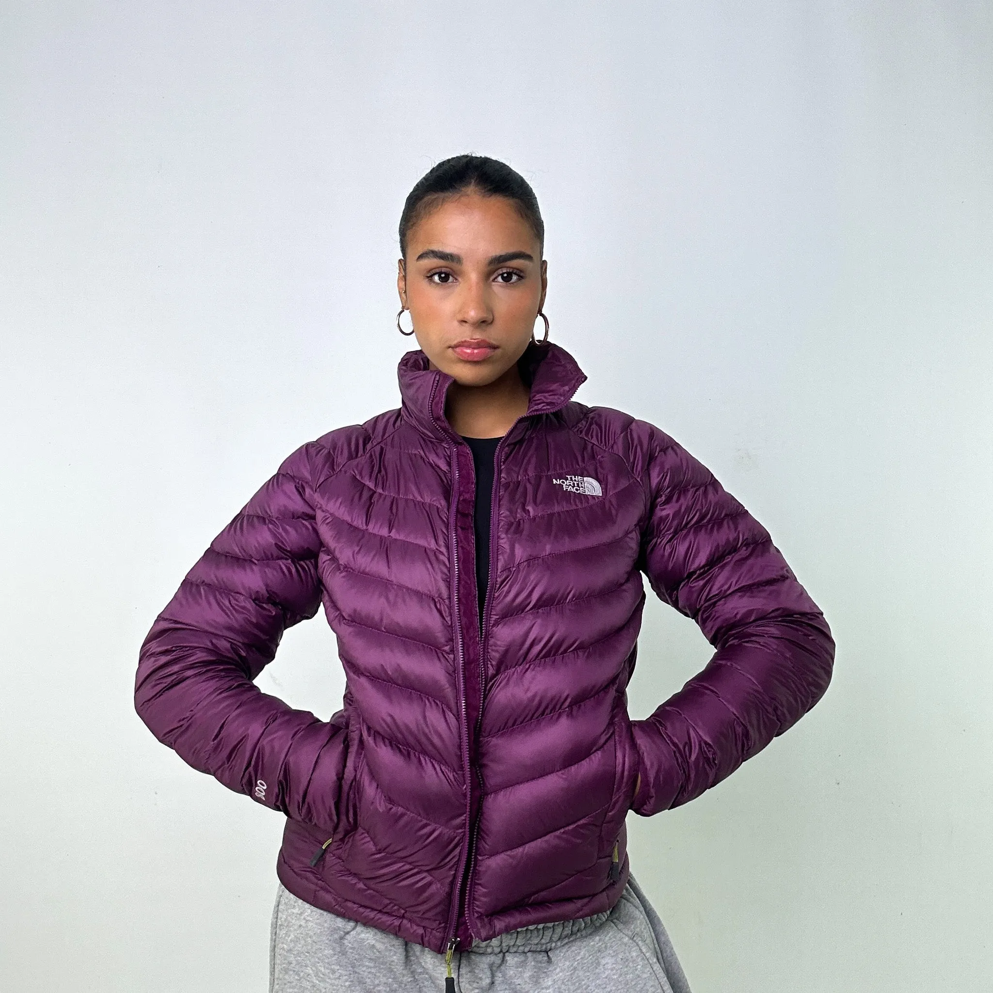 PURPLE Y2KS THE NORTH FACE 800 SERIES PUFFER JACKET COAT (