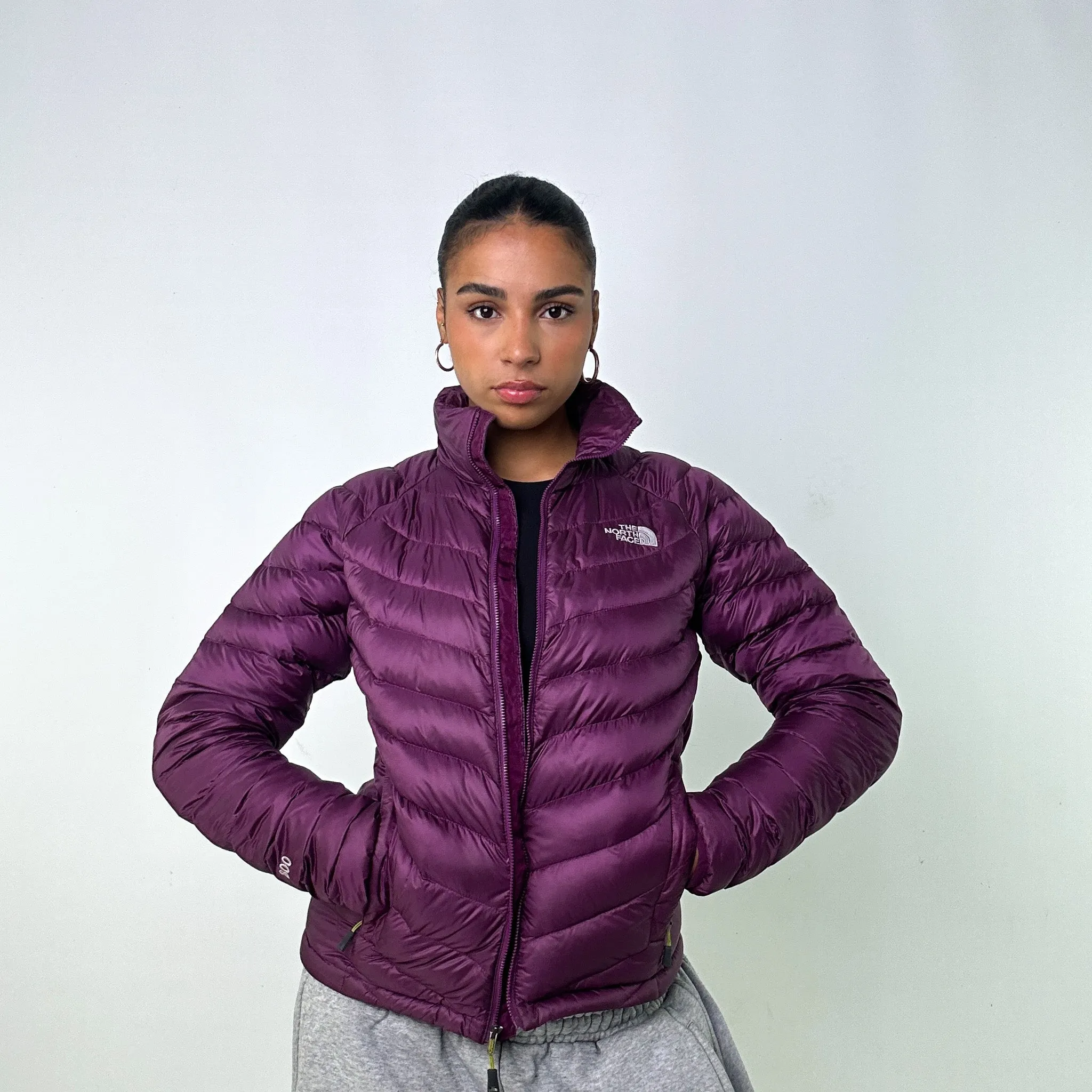 PURPLE Y2KS THE NORTH FACE 800 SERIES PUFFER JACKET COAT (