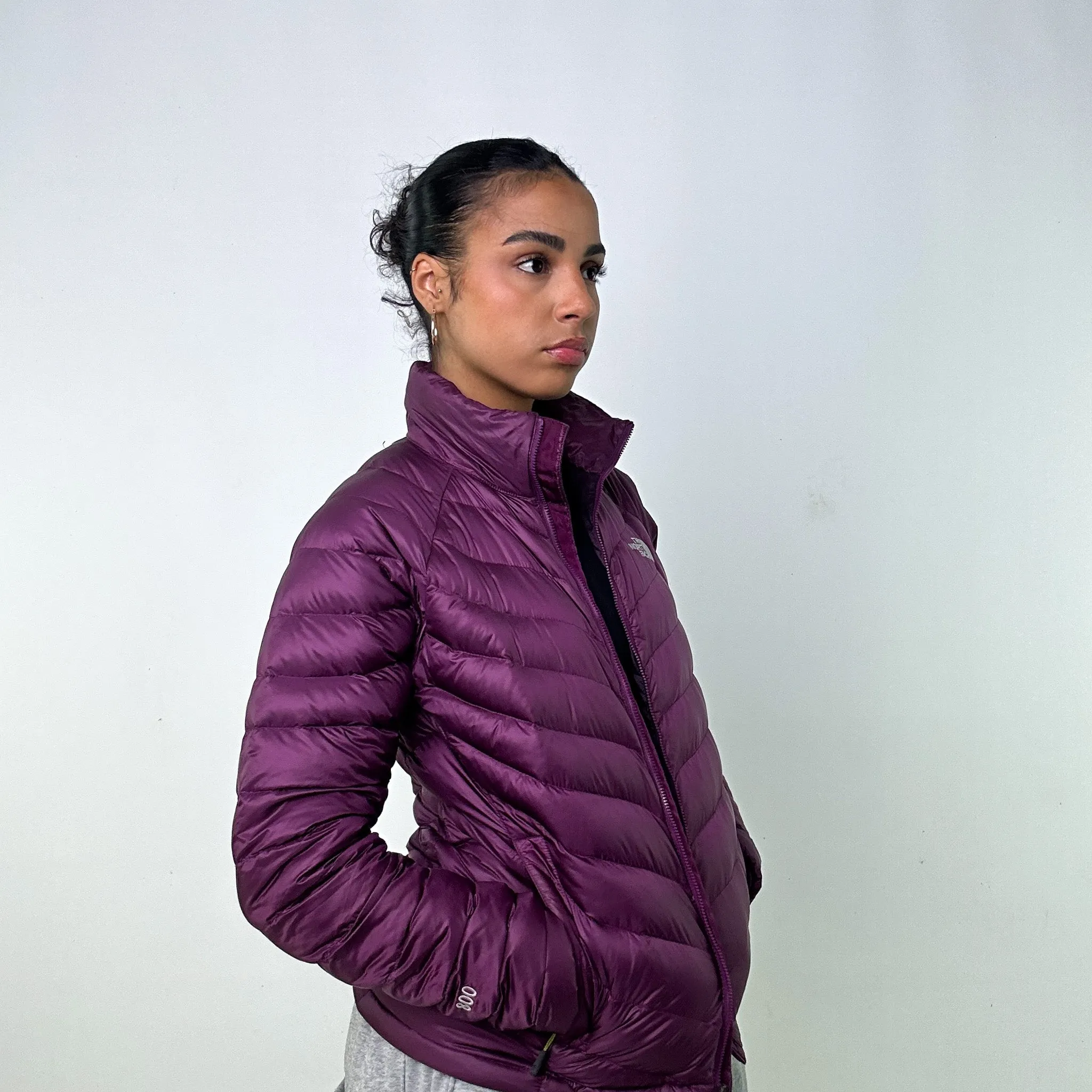 PURPLE Y2KS THE NORTH FACE 800 SERIES PUFFER JACKET COAT (