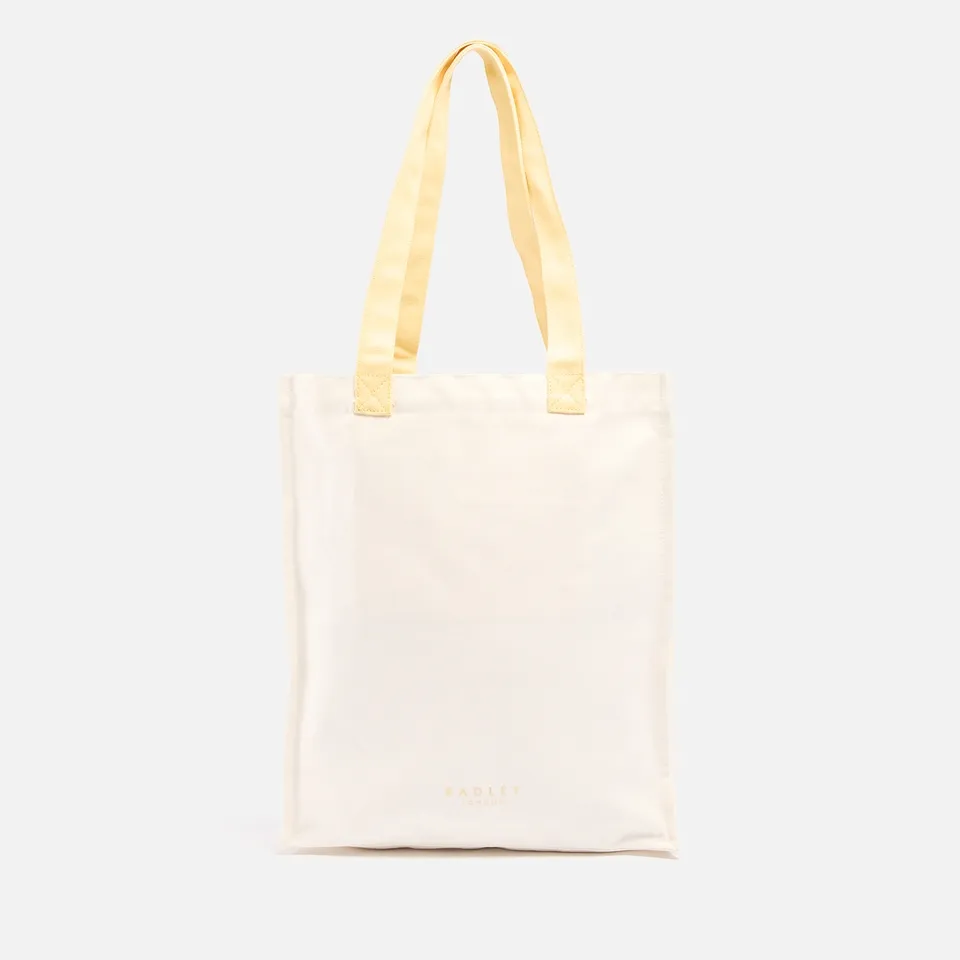 Radley Summer Craft Canvas Tote Bag