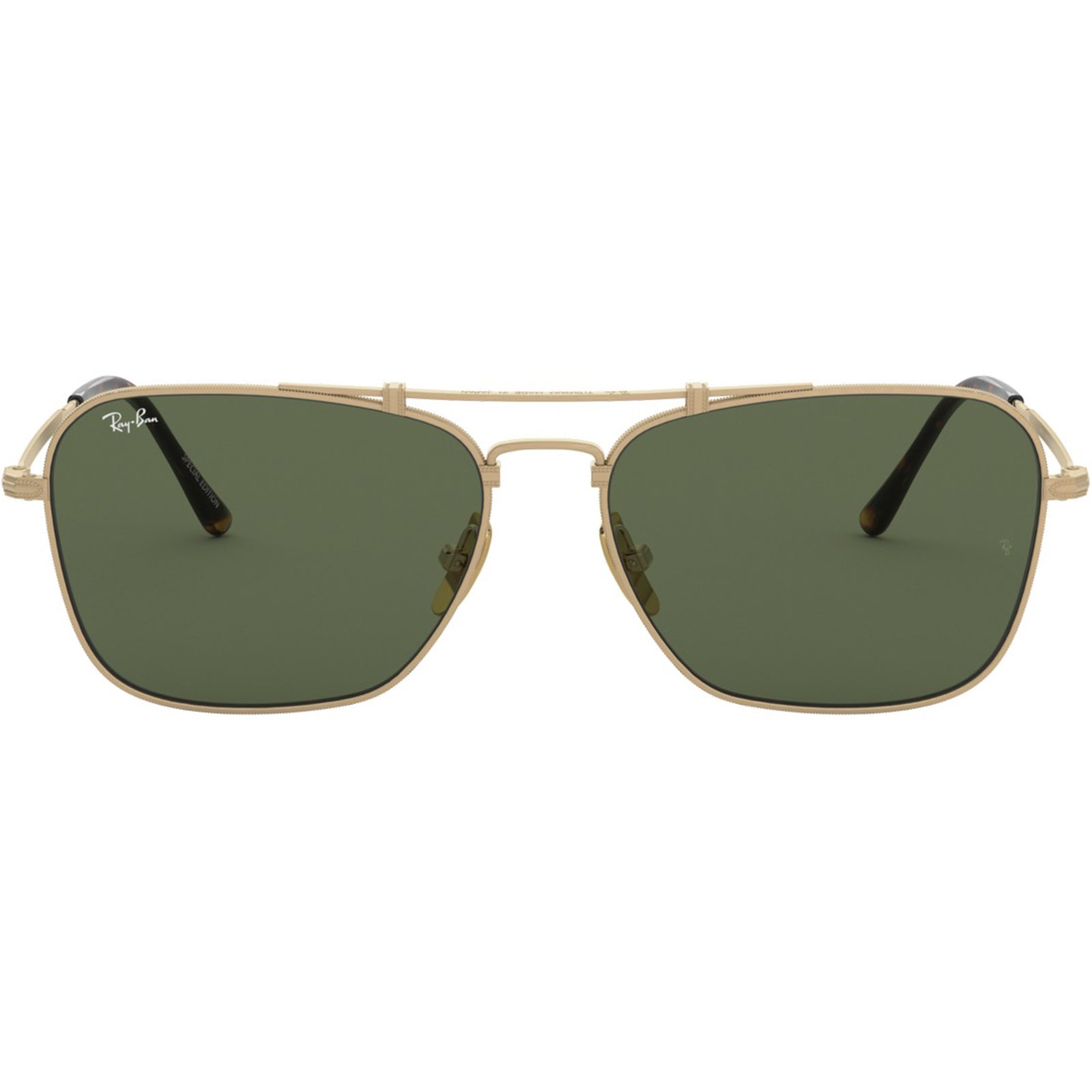 Ray-Ban Caravan Titanium Adult Lifestyle Sunglasses (Brand New)