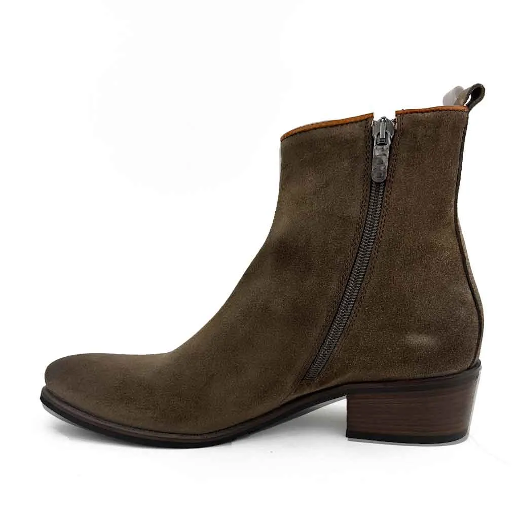 re-souL Toledo Ankle Boot - Taupe Suede