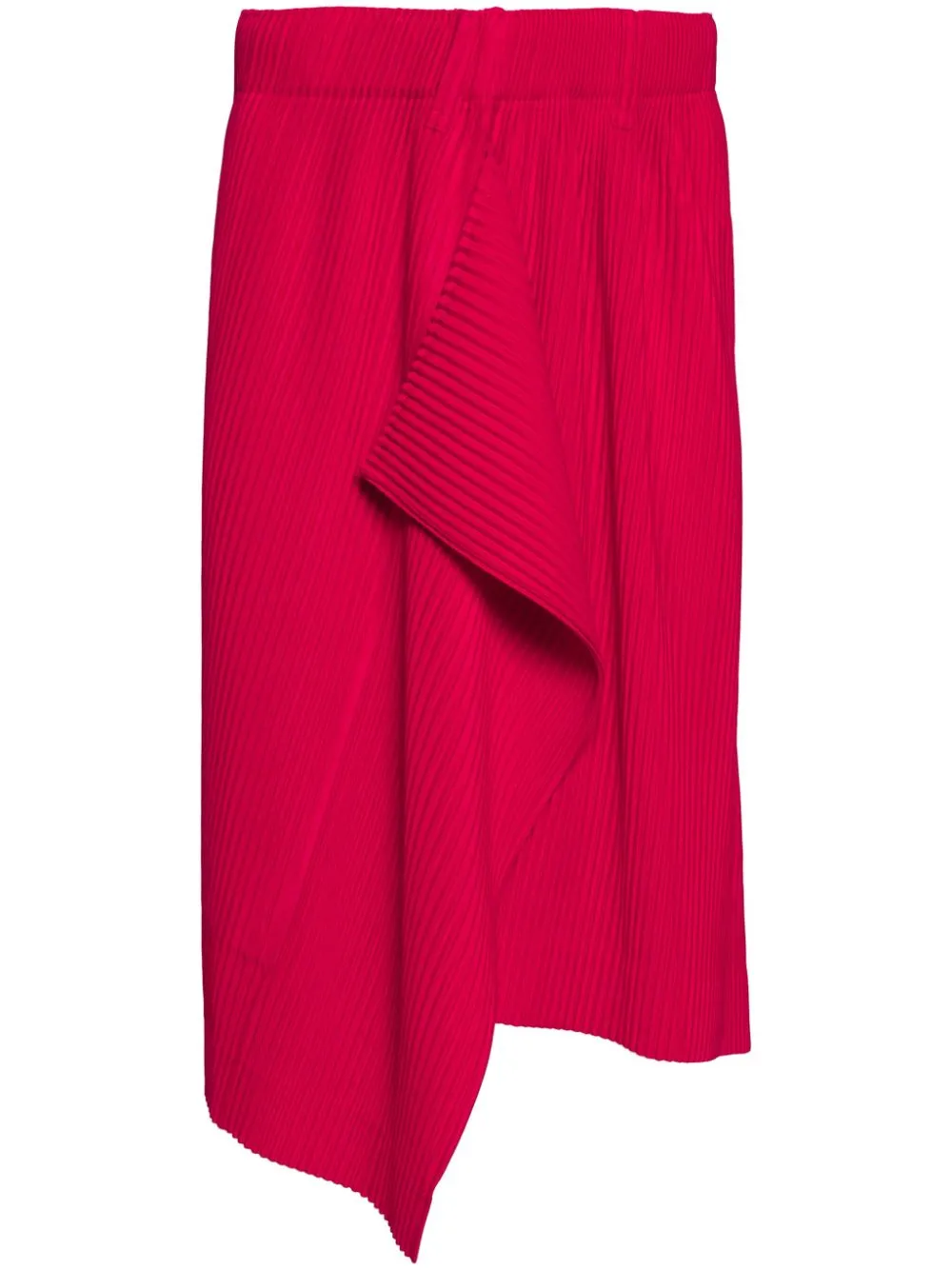 Rectangle skirt - Cherry Red